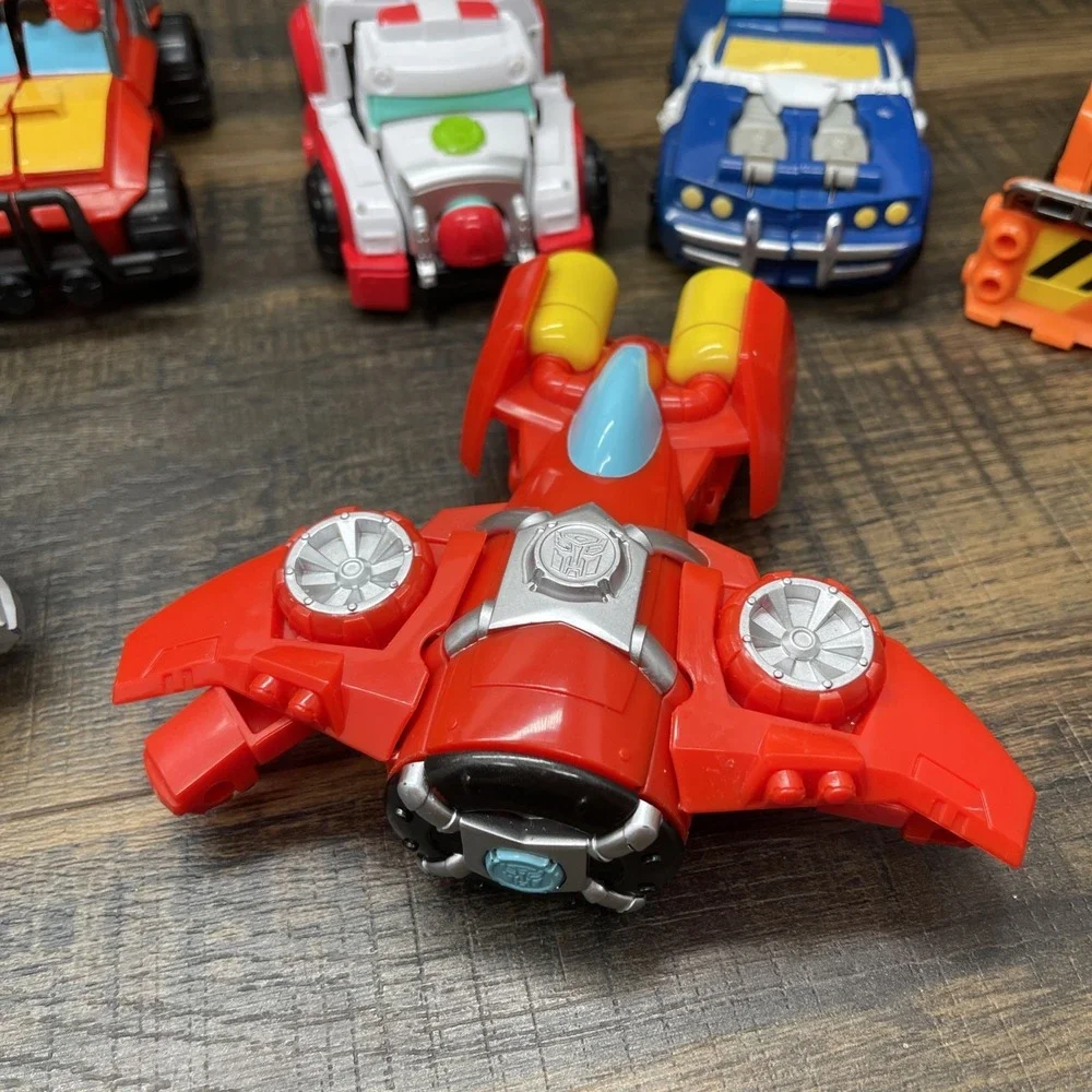 Hasbro Tomy Playskool Transformers Rescue Bots Lot of 8 Hero Toys